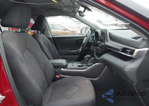 2023 Toyota Highlander Hybrid Le from USA, damaged, VIN 5TDBBRCH7PS565779